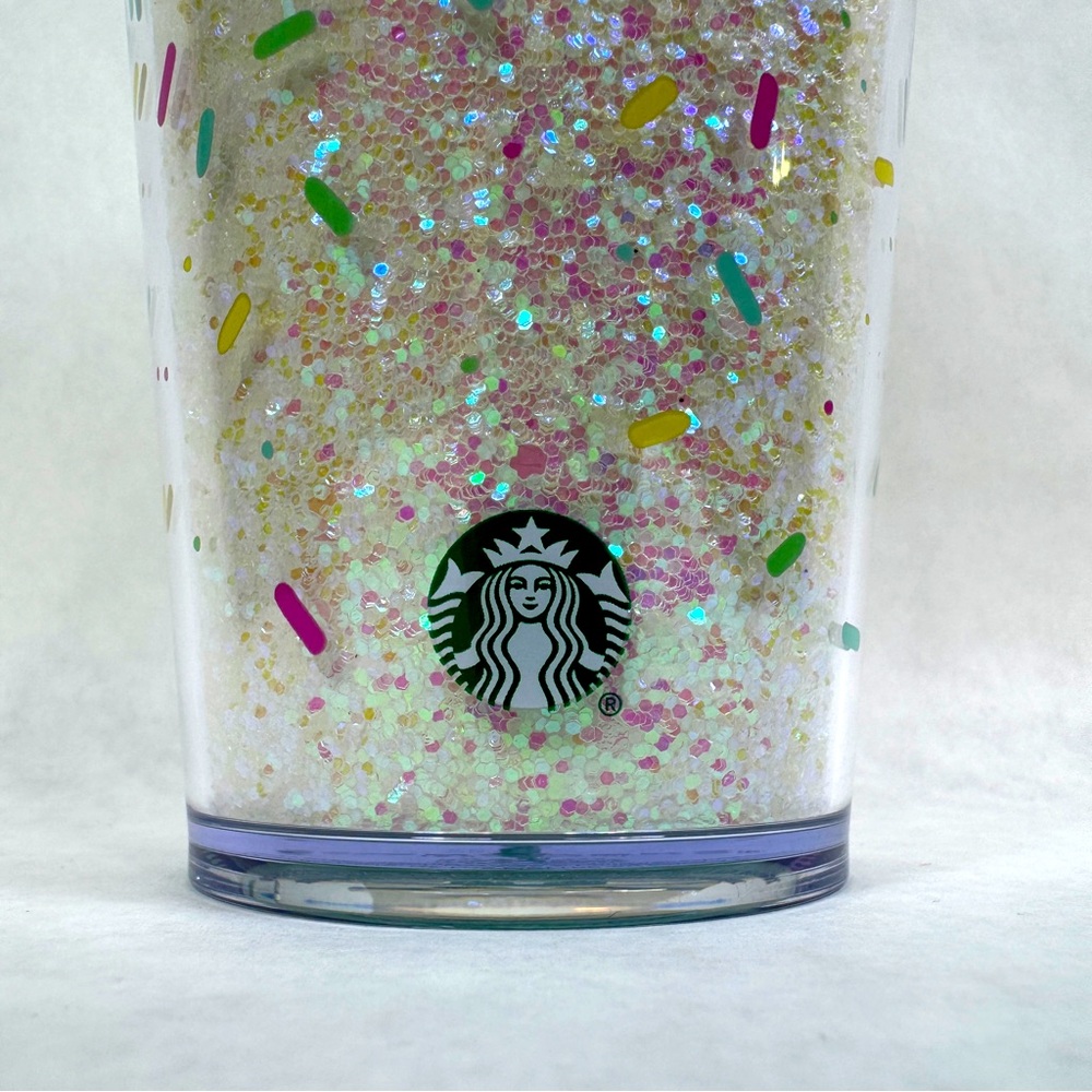 STARBUCKS Birthday Cake Glitter Cup - 16 oz / Grande - Picture 2 of 10